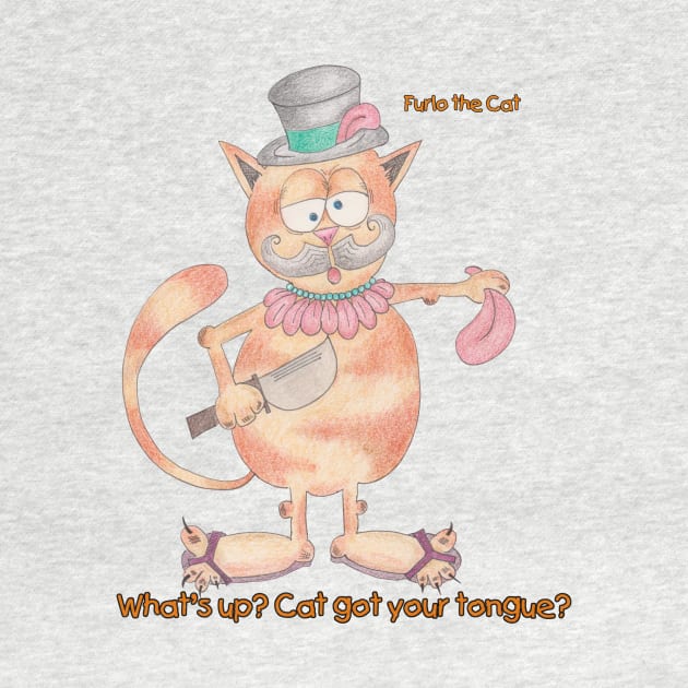 Furlo the Cat - Whats wrong? Cat got your tongue? by Northern Ray